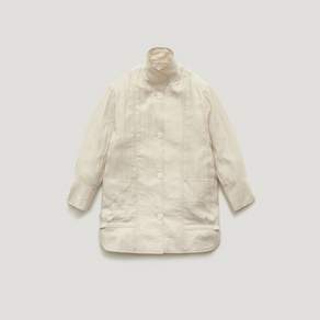 파르벵 [4th] VORN LIGHT SHEER HALF JACKET_IVORY