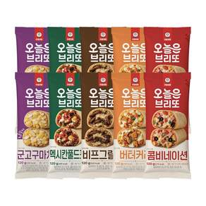 [본사직영] 천일식품 오늘은 브리또 5종 혼합 패키지