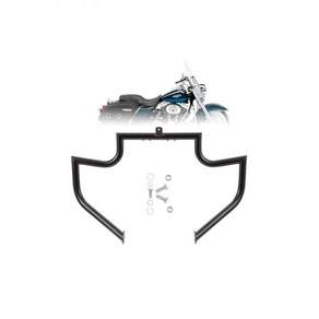 할리 데이비슨 투어링 로드 킹 스트리트 글라이드 일렉트라 글라이드 CVO 및 트라이크 모델 97-08을 위한 킹레맥 충돌 바 엔진 가드 고속도로 바 블랙 업데이트