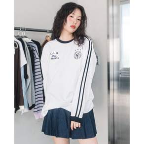 해비즘 HAVISM LLF UNIFORM L/S TEE WHITE