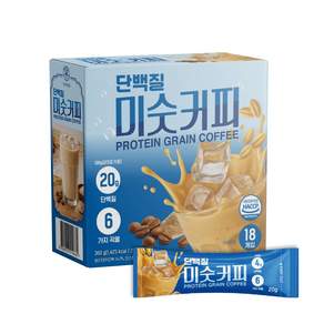 오색다원 단백질 미숫가루 커피