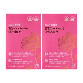 김오곤원장의 한방(OnePunch) 다이어트 환 28포_체지방 감소 차전자피 가르시니아 식이섬유