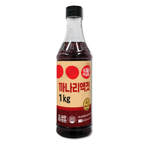 바이오푸드몰_식자재왕 까나리액젓 1kg