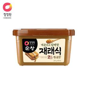 청정원순창 재래식 생된장