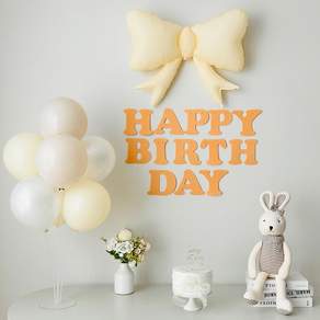 연지마켓 왕리본 풍선 생일파티 풍선 세트