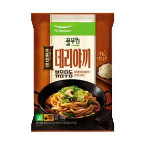풀무원 데리야끼 볶음 우동 1인분