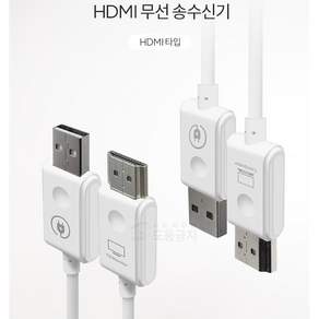 프로젝터매니아 무선 HDMI타입 화면전송 PC 무선미러링 동글이 송수신기, 무선 송수신기 HDMI타입, 1세트