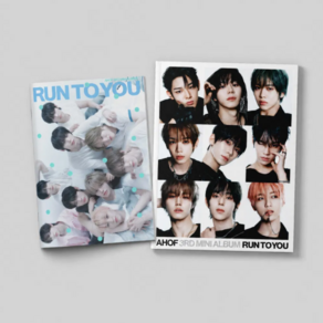 (2종세트) 아홉 앨범 미니3집 AHOF RUN TO YOU 포토북
