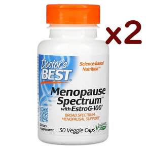Doctor's Best Menopause Spectrum EstroG-100 닥터스베스트 메노파우즈 스펙트럼 에스트로겐 30캡슐 2통