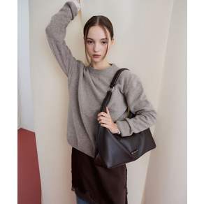 CHRISTINE PROJECT FLOW HOBO BAG MEDIUM(MELTED CHOCO)