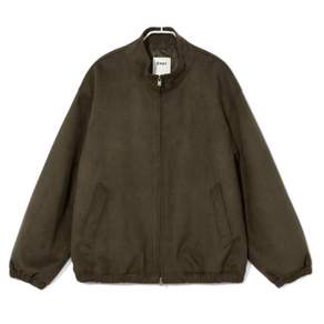ENOR STUDIO 하이넥 스웨이드 블루종 DARK BROWN
