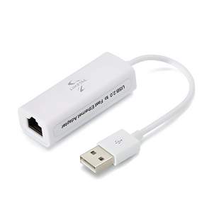 림스테일 USB 유선 랜카드 노트북용 화이트