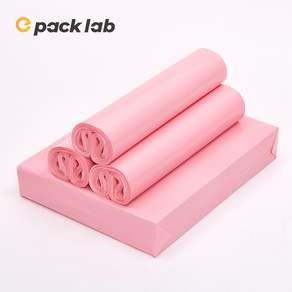 epacklab LDPE 핑크 이중지 택배봉투 0.07T 두꺼운 신재 접착식 의류 쇼핑몰 포장봉투 방수 파스텔