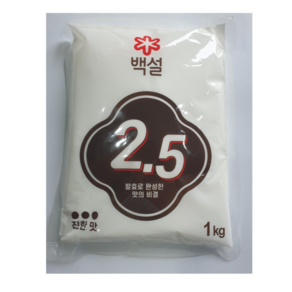 CJ/제일제당/백설 2.5 1kg