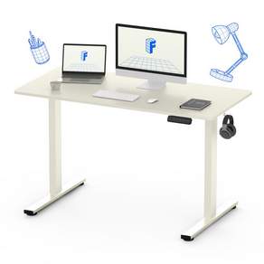 FlexiSpot 전동 모션데스크 EF1 컴퓨터책상 높이조절책상 A/S 5년 높이690-1100mm 학생책상 낮은 높이 사무실책상 게이밍책상