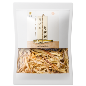 [국내가공 자연건조] 비이츠 용대리 황태채 250g 고소하고 부드러운, 1개
