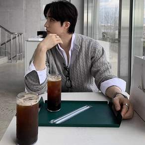 KDNC 클래식 데일리 베이직 라운드 가디건 꽈배기 니트 꽈배기