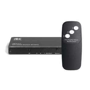 NEXTU 서이지 453SW4K60 3x1 HDMI2.0 선택기 /4K60Hz /HDCP v2.2 /미니 사이즈 / 오토스위칭 /HDR /철제