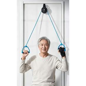 일상채움 방문 간편 설치 도르레 어깨 스트레칭 홈트 운동기구