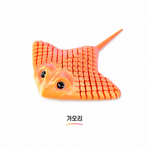 JAZOVO 3D 프린팅 가동 관절 가오리 피규어 스트레스 해소 피젯 토이 책상 인테리어 장식 해양동물 컬렉션 취미 선물 소품