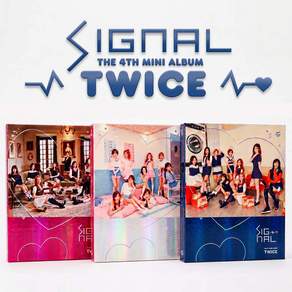 트와이스(Twice) - Signal(4th Mini Album 포토카드 2장+프리오더 포토카드 10장 포함)