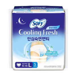 쏘피 쿨링프레쉬 안심숙면팬티 입는 오버나이트