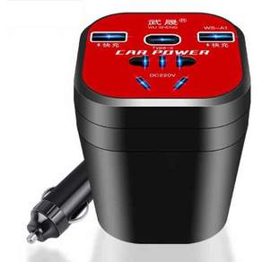 차량용 인버터 차박 배터리 순수정현파 캠핑 5500W 220V 자동차 레드컵 고속충전(표준)