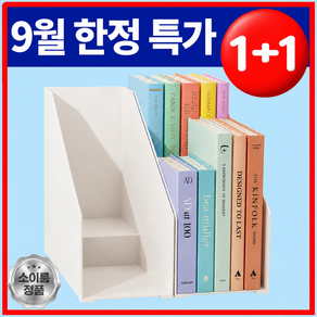[2개 세트] 소이룸 2단 책꽂이 잡지꽂이 (26년 리뉴얼)