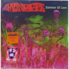 (수입 LP) THE MONKEES Summer of Love SEALED LP Pink and Green Splatter Vinyl