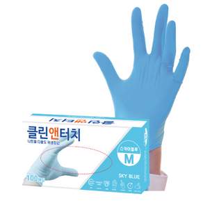 클린앤터치 글러브 니트릴 장갑