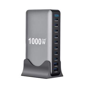 SorJar c타입 고속 충전기 GaN 1000w 8C2A 초고속 충전기 PD3.0