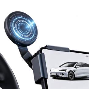 하루꿈 차량용 핸드폰 거치대 맥세이프 클립형 무손상 설치 테슬라 Model Y Model 3 YL 호환PH-PH2607-1