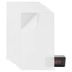 7개 PET LED 빛막이 스티커 LED 불빛차단 암막스티커 화이트 220x127x0.1mm