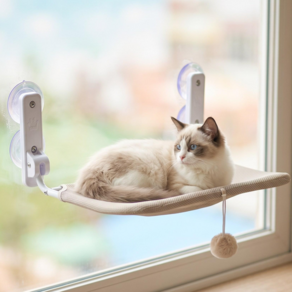 PAWZ Road 접이식 고양이 창문 해먹 폭신한 창틀 침대 캣타워