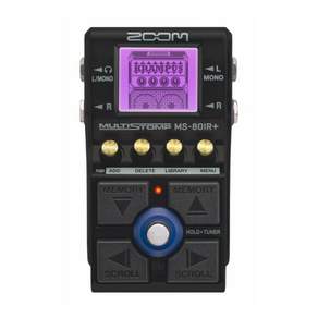 ZOOM Zoom MultiStomp MS-80IR+ 기타 앰프 & 캐비닛 시뮬레이터 멀티 스톰 박스