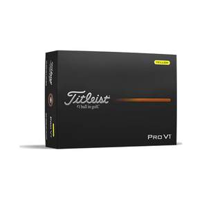 2025 타이틀리스트 PROV1 옐로우 골프공 1더즌 12구
