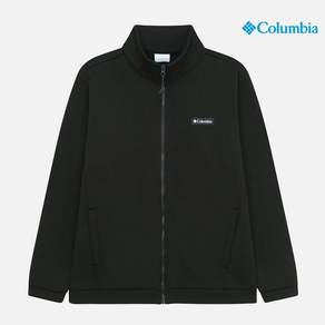 컬럼비아 남성 니트페이스 플리스 자켓_블랙 (C74-YMD377)