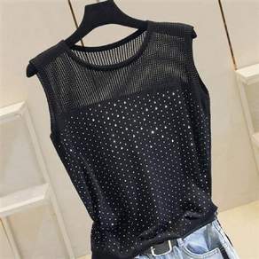 라인 공연복 댄스복 무대의상 재즈 스팽글 196 블랙 3XL