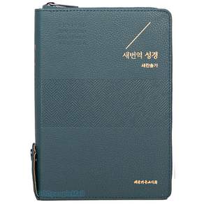 대한기독교서회 새번역성경 RN73T 새번역 (중/합본/지퍼/색인/PU)