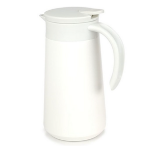 에버튼하우스 스테인레스 핸디 저그 보온보냉주전자, 화이트, 1개, 800ml