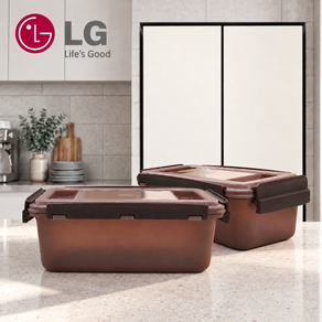 LG 디오스 오브제 김치톡톡 김치통 2개입 Z495MWW271