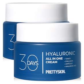 프리티스킨 30 Days 올인원 히알루로닉 보습 수분크림