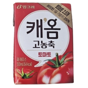 따옴 빙그레 캐옴 고농축 토마토