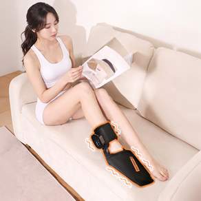 발목 발바닥 공기압 온열 마사지기 4가지 모드 3단 진동 온열 조절 휴대 간편