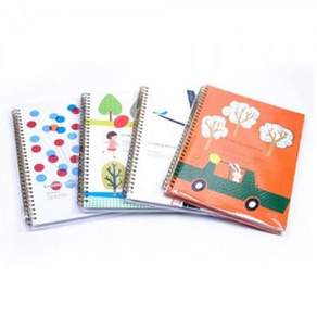 스프링 줄 노트 과제 공부 정리 필기 연습장 일기 수학노트 일기장+제일통상Shop