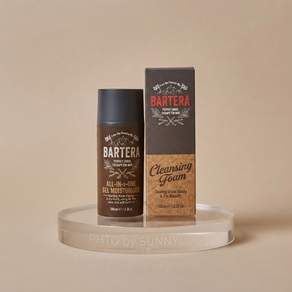 BARTERA 클렌징 폼 + 올인원 젤 모이스춰라이저
