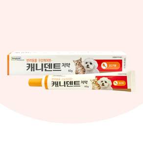 동국제약 반려동물 캐니덴트 치약 닭고기향