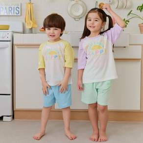 아이숲 해피 래글런 칠부셋업 3color