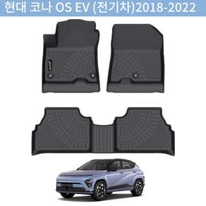 Jenofa 방수 논슬립 청소 편리한 TPE 카매트 세트