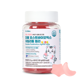 닥터올데이 유산균젤리 키즈 구강유산균 함유 복숭아맛